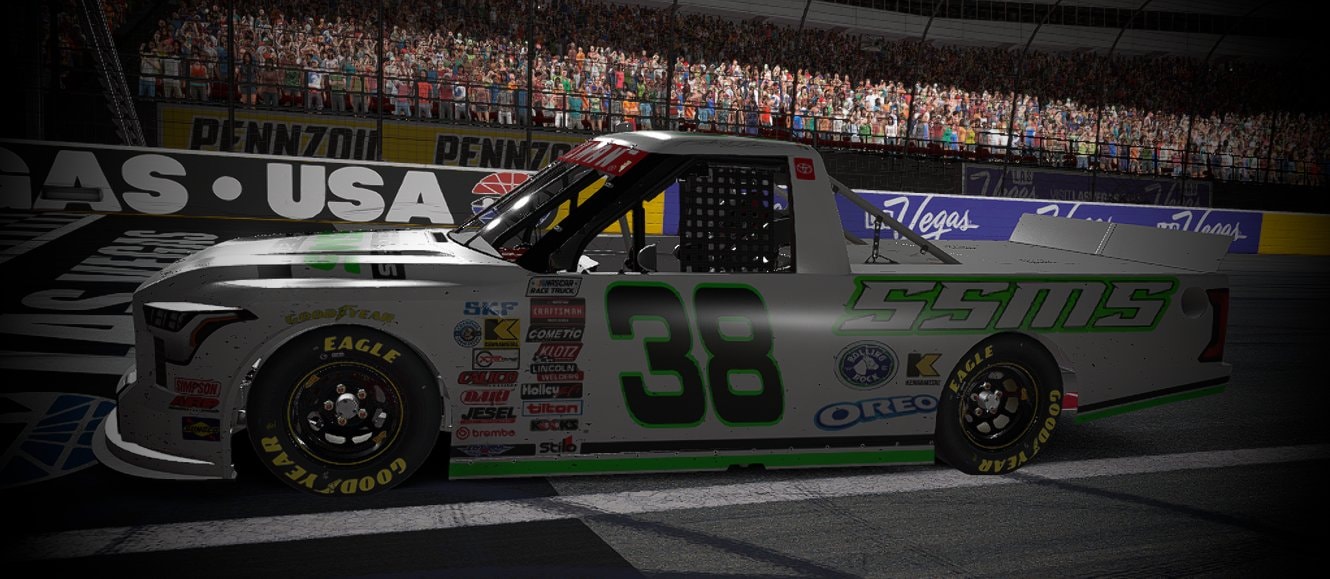 SSMS #38 truck at Las Vegas Motor Speedway