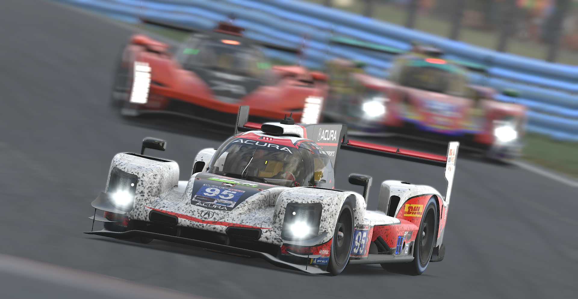 Acura #95 prototype race